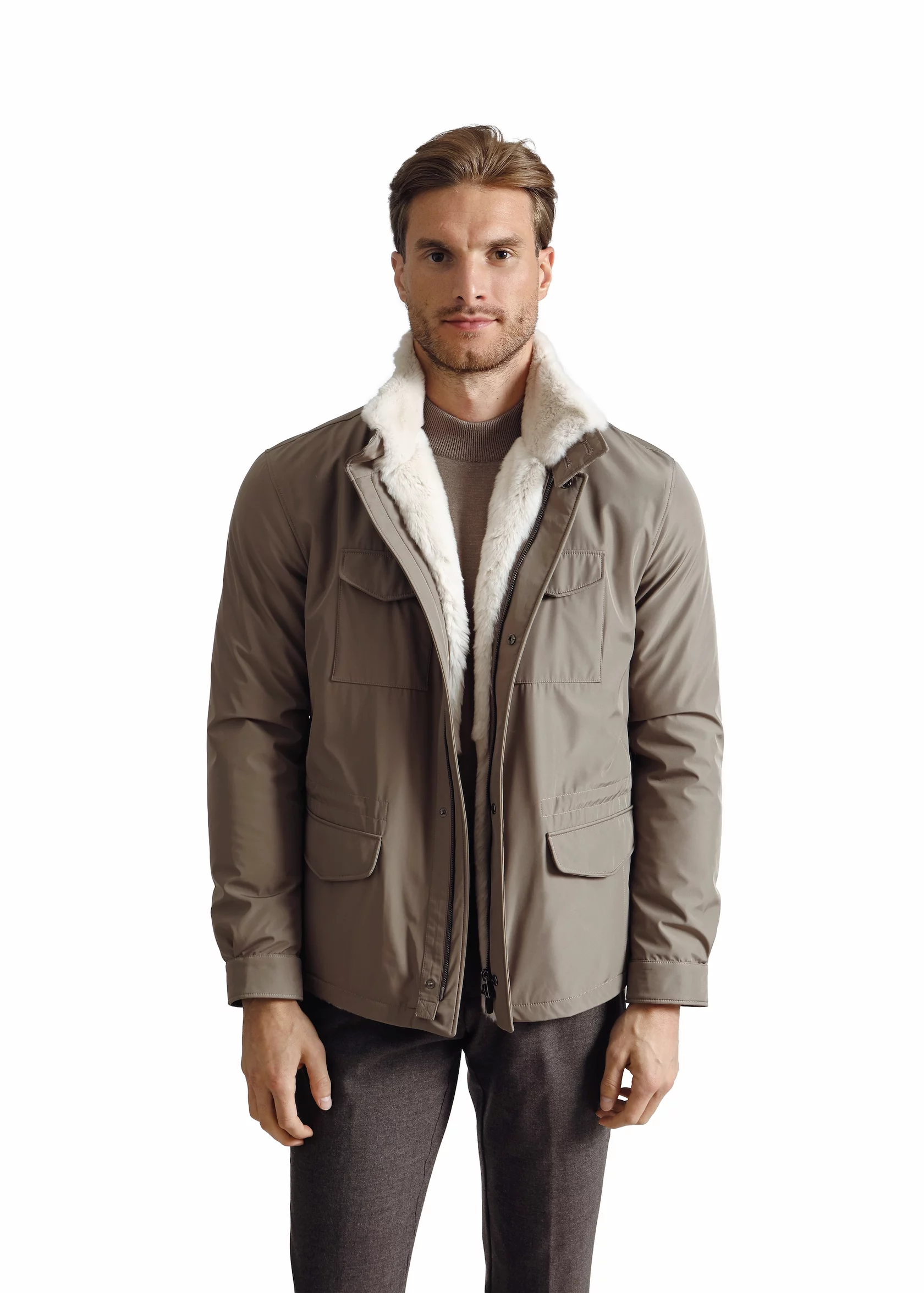 The Prince Albert jacket with rabbit fur - Image 2