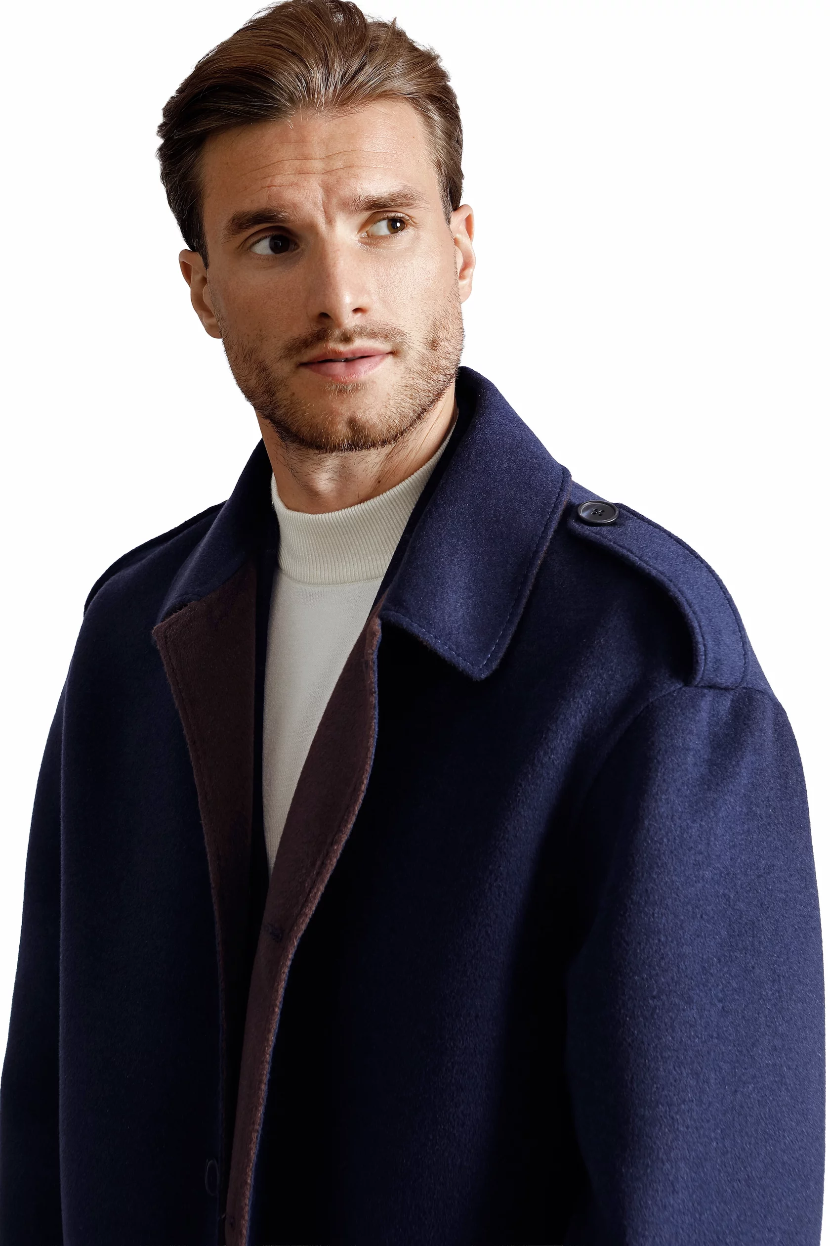 The King Edward VII alpaca trench coat - Image 7