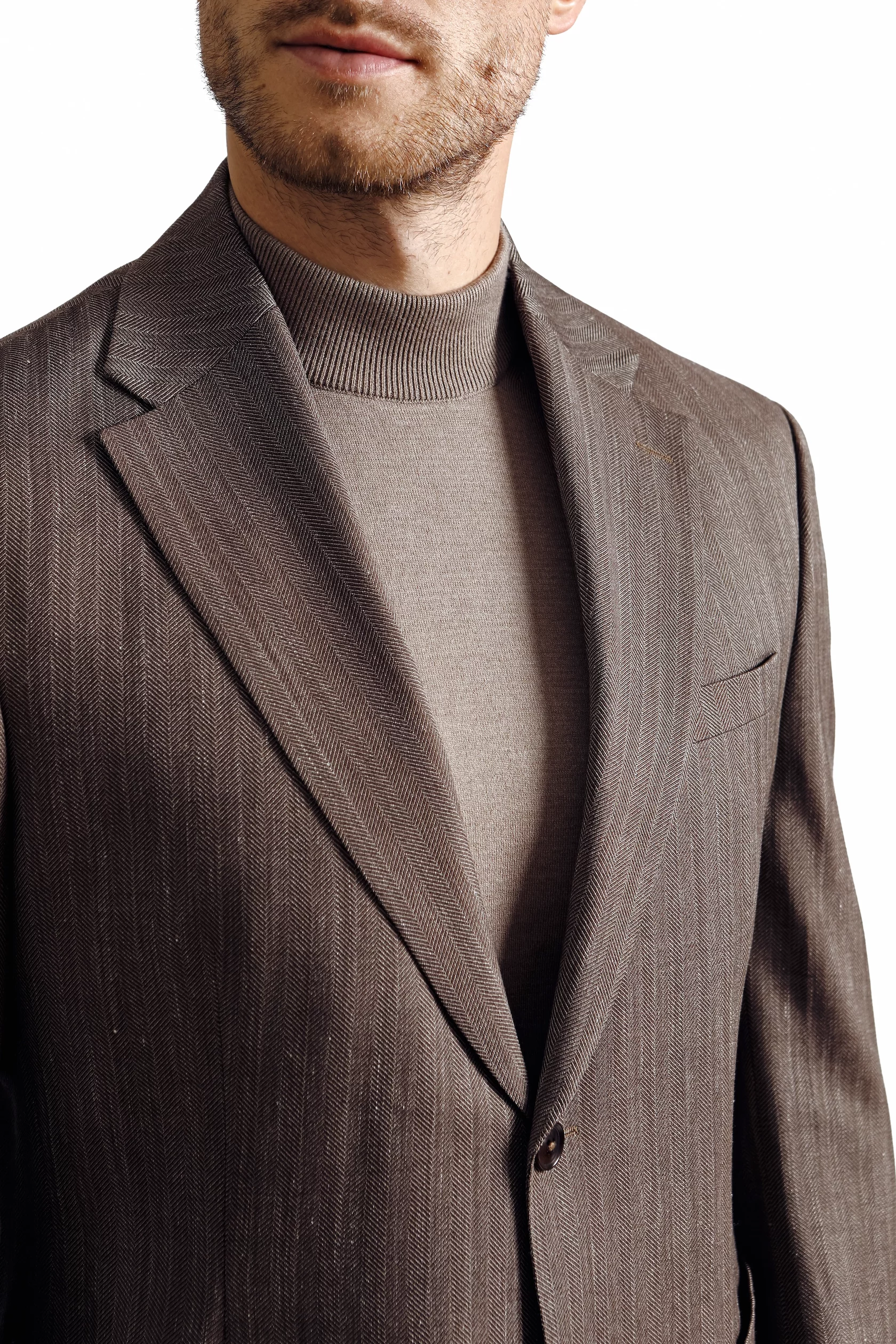 Brown wool blazer - Image 4