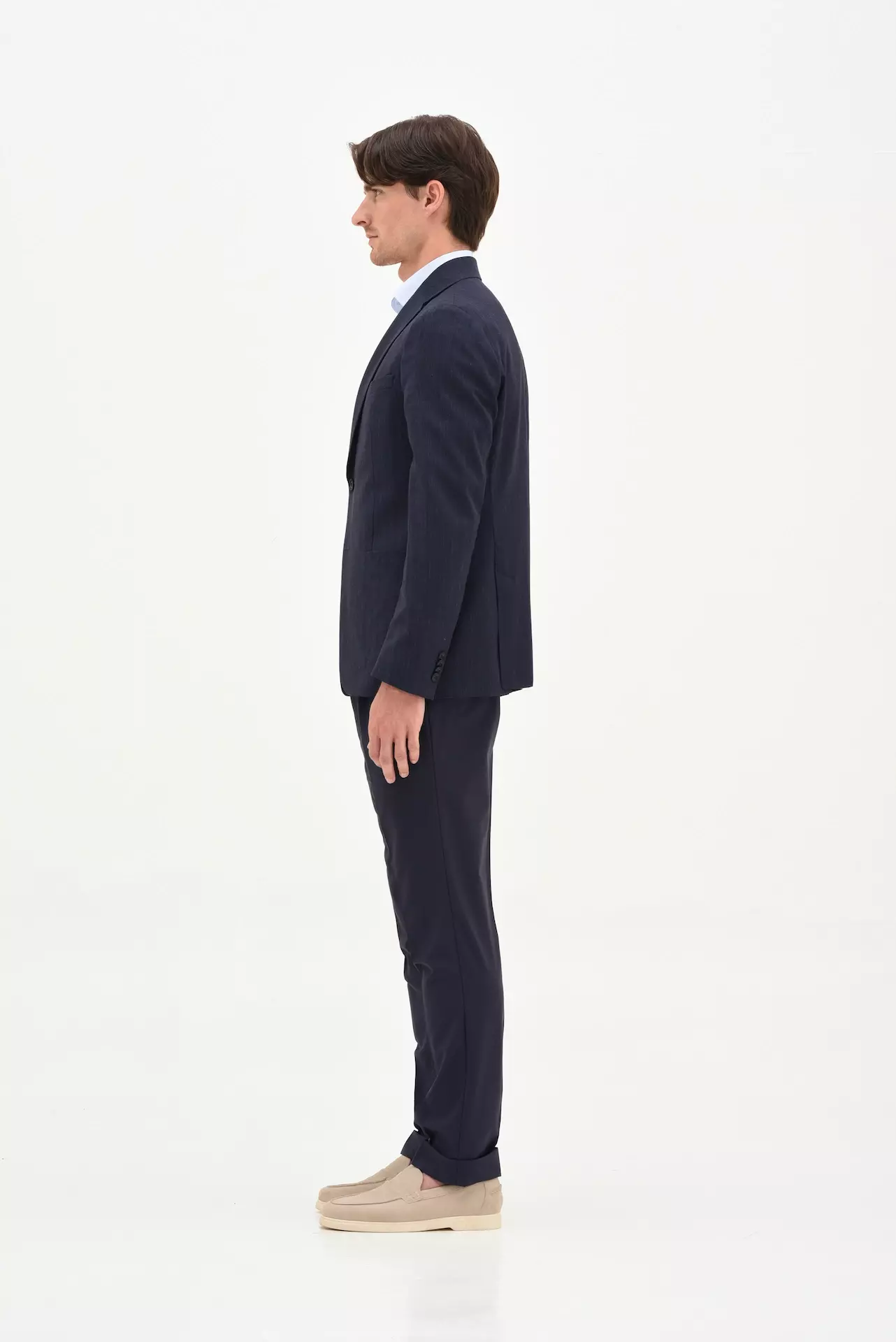 Navy blue wool blazer - Image 2