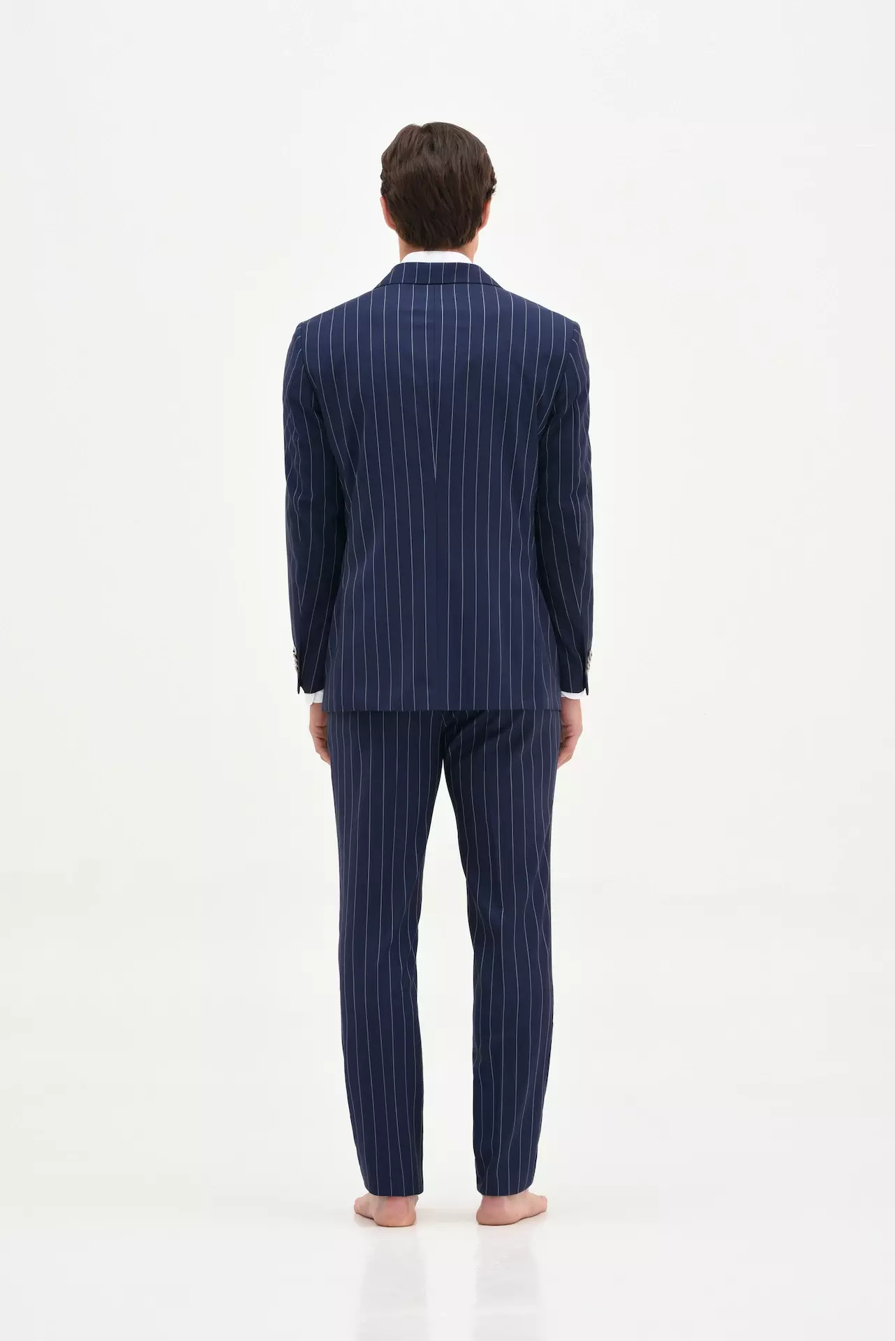 Royal blue double breasted suit - Image 3