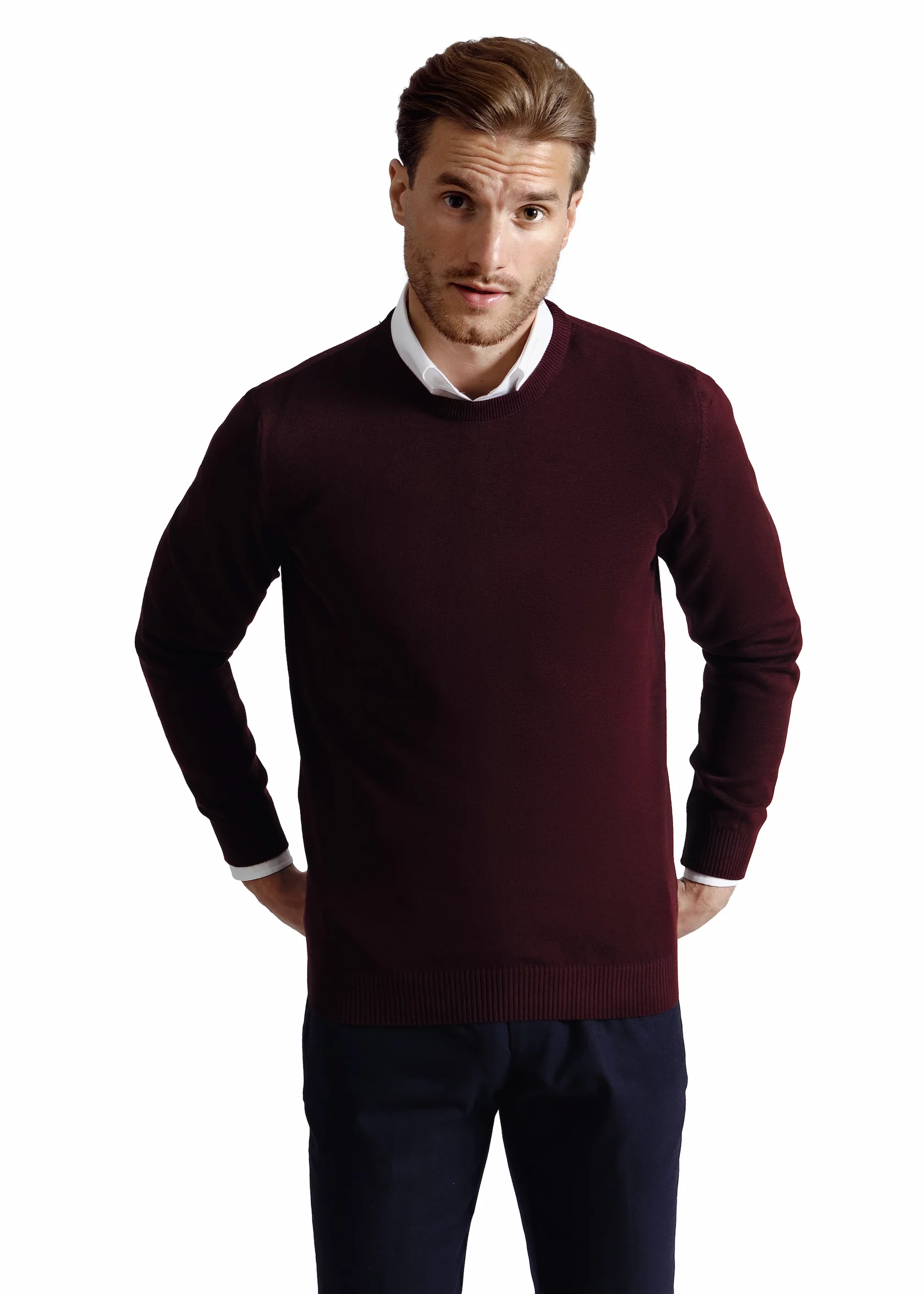 Burgundy pullover - Image 4