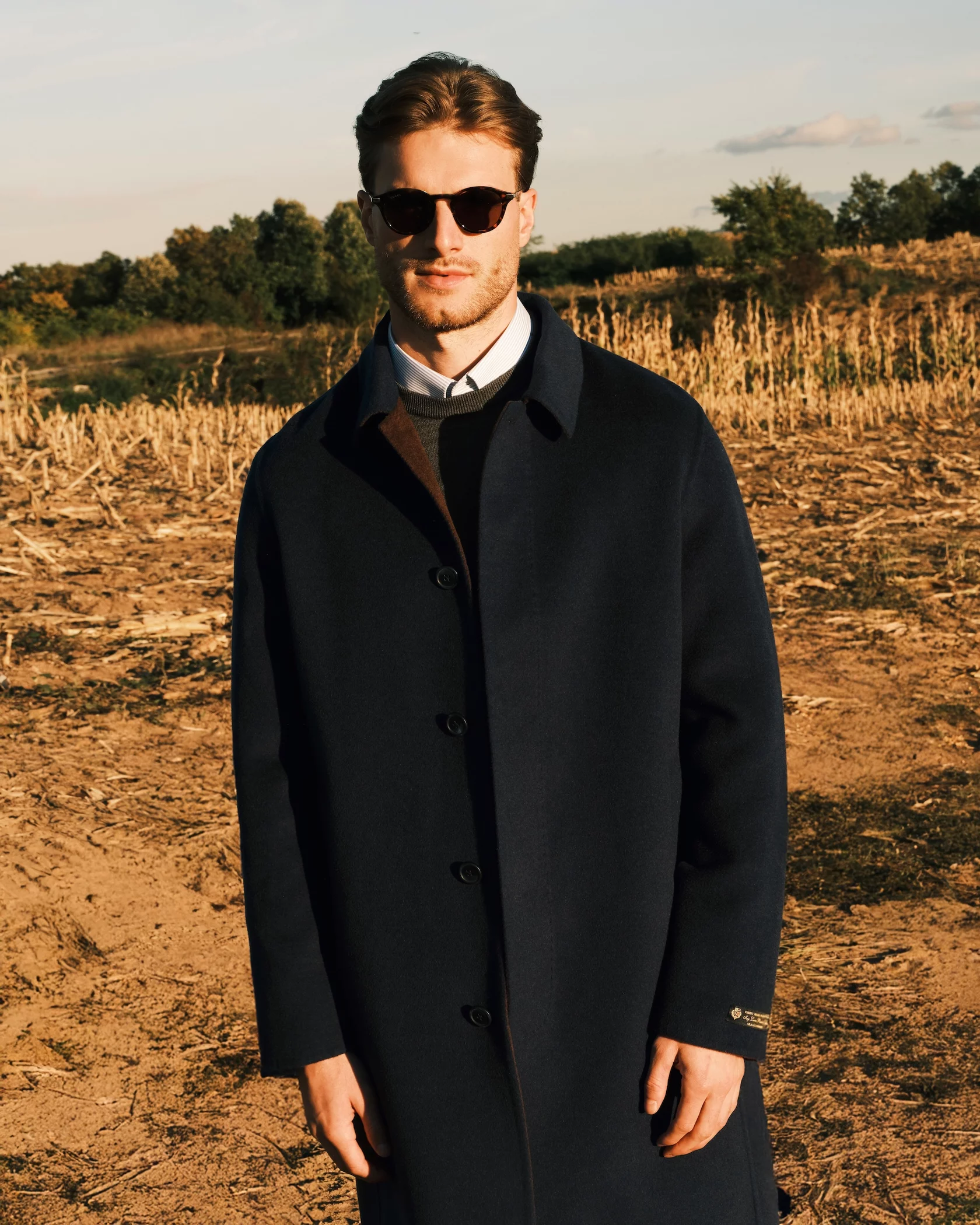 The Prince Phillip alpaca coat - Image 3