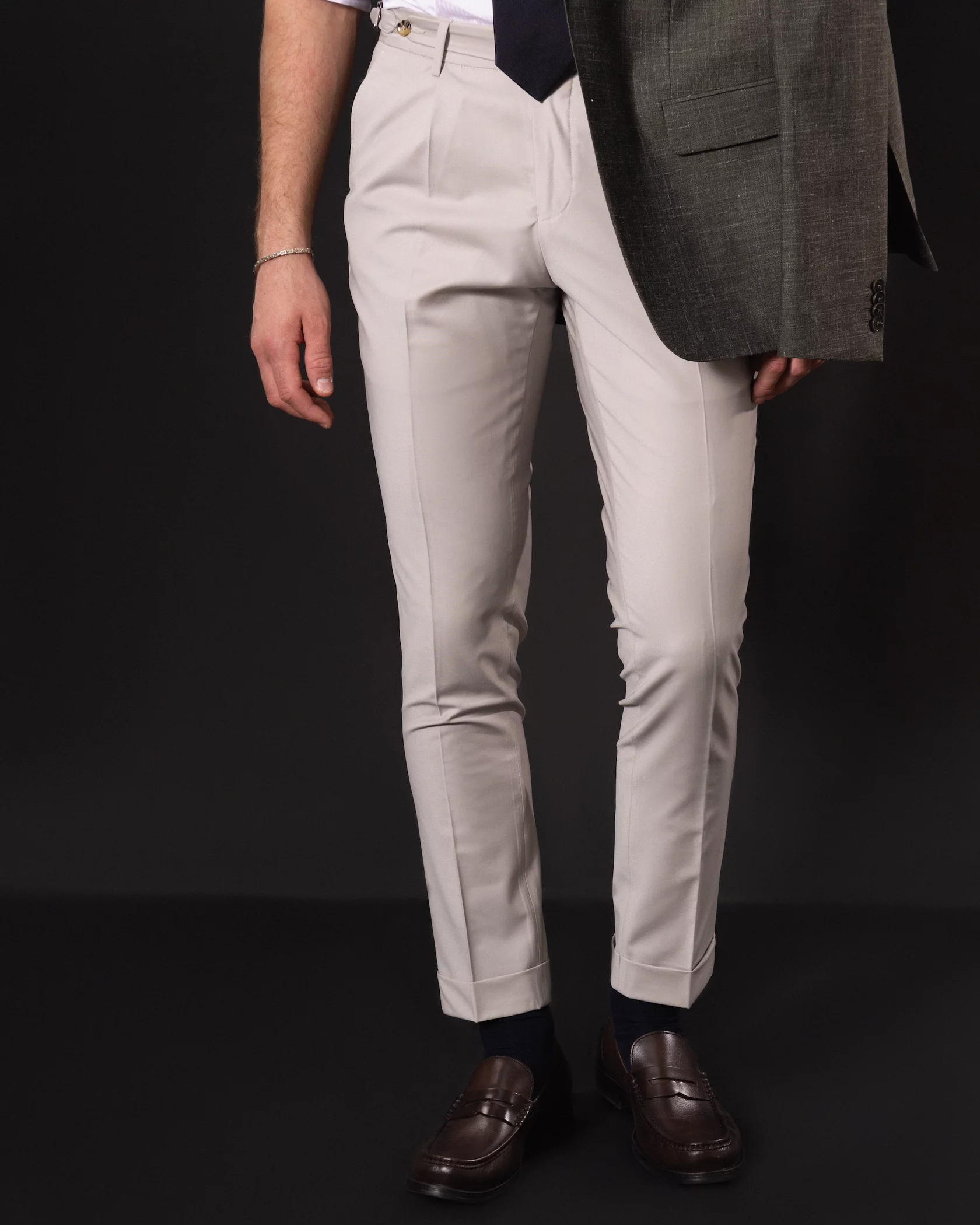 Stone wool trousers