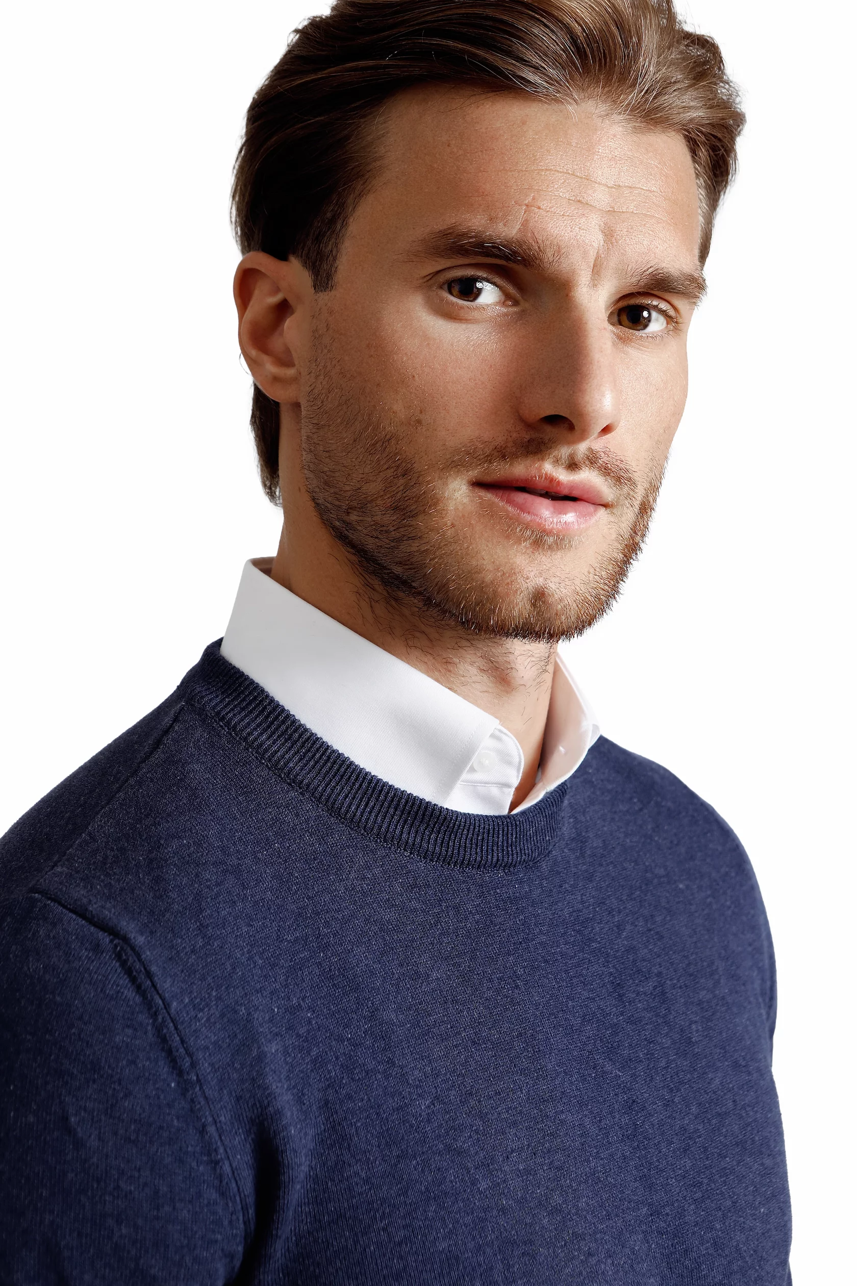 Indigo blue pullover - Image 4