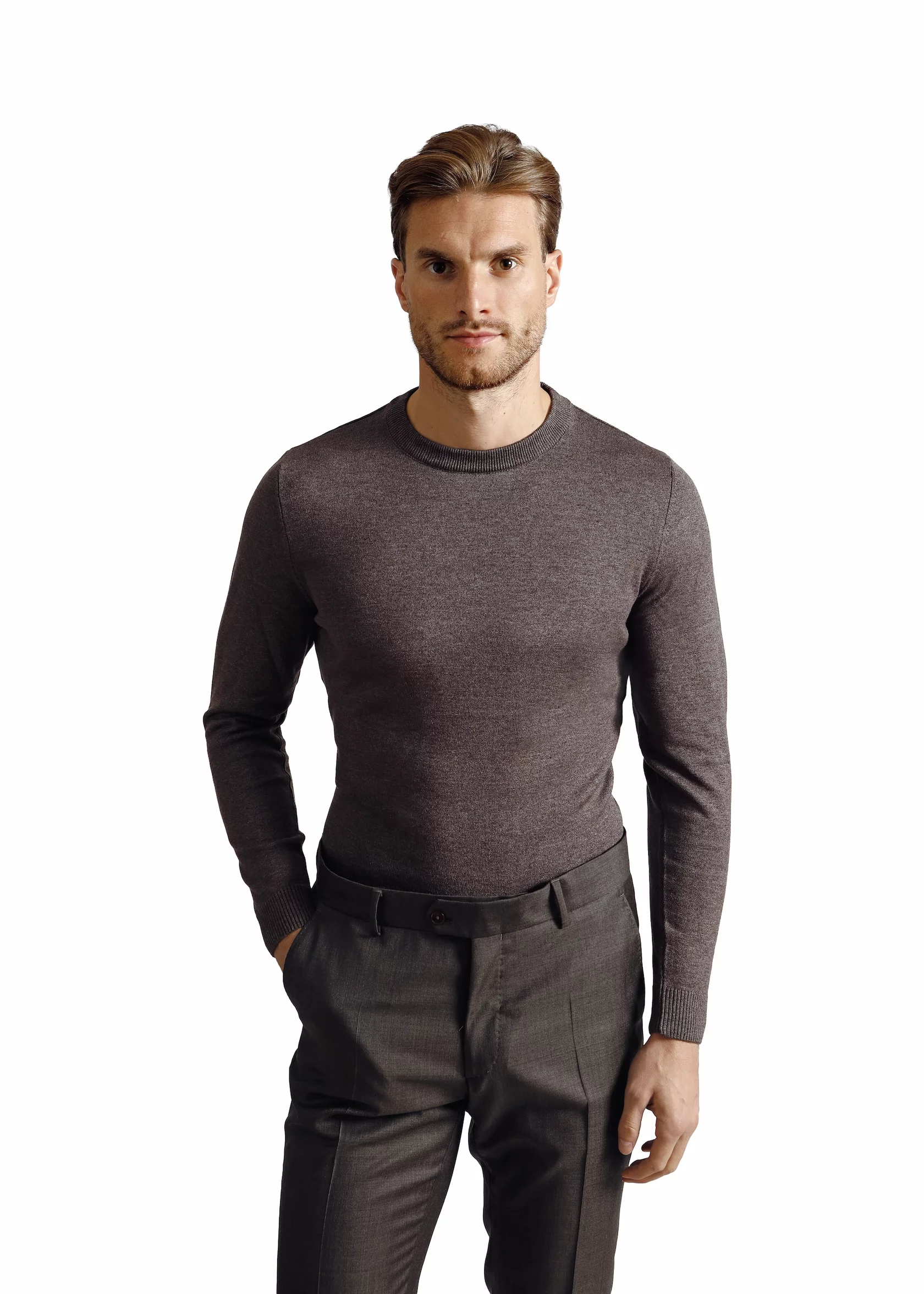 Coffee brown pullover