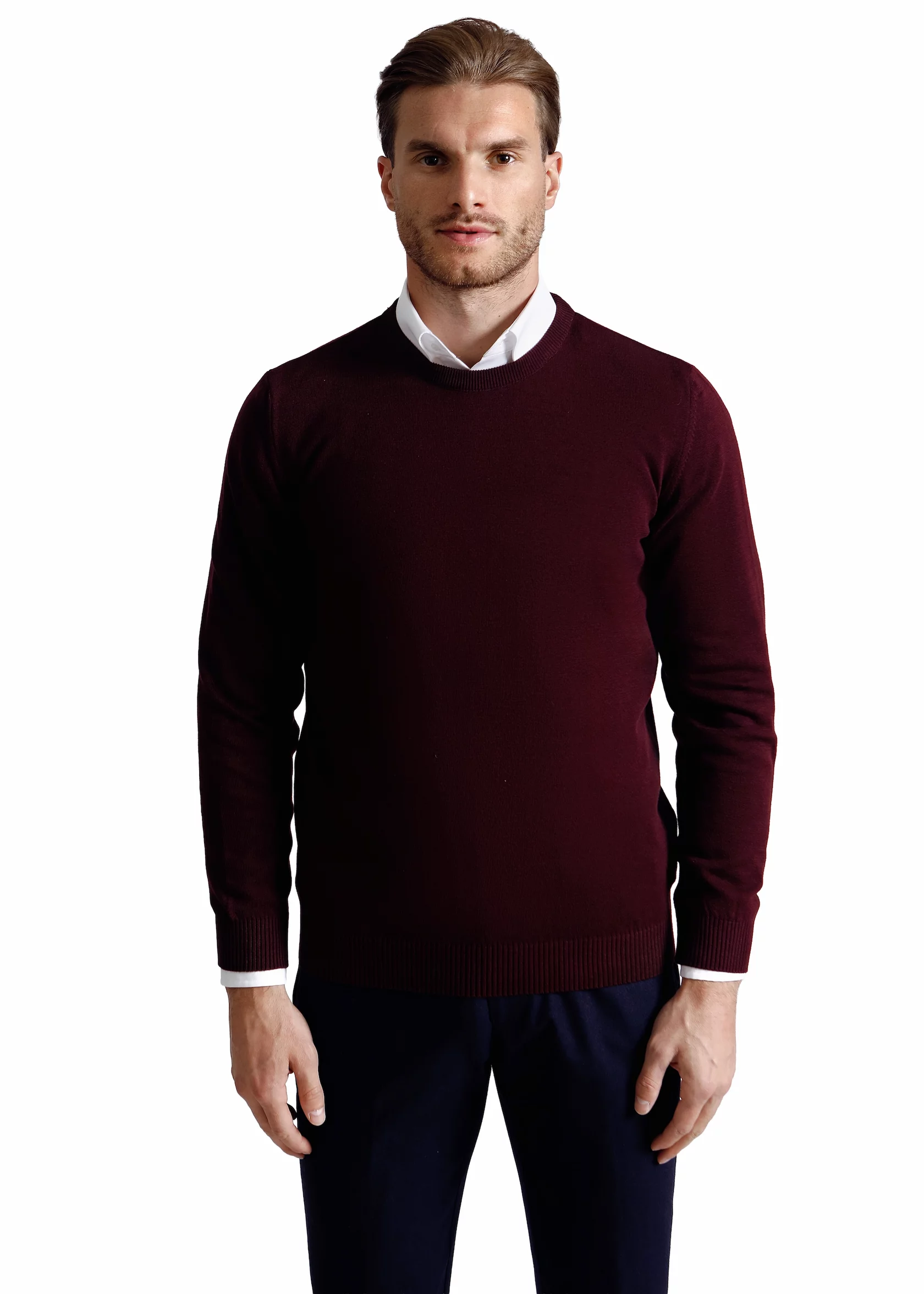 Burgundy pullover