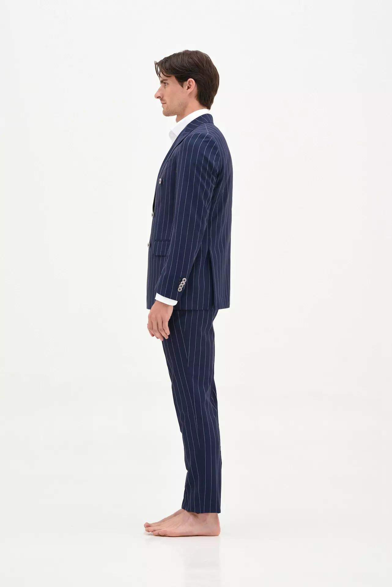 Royal blue double breasted suit - Image 2