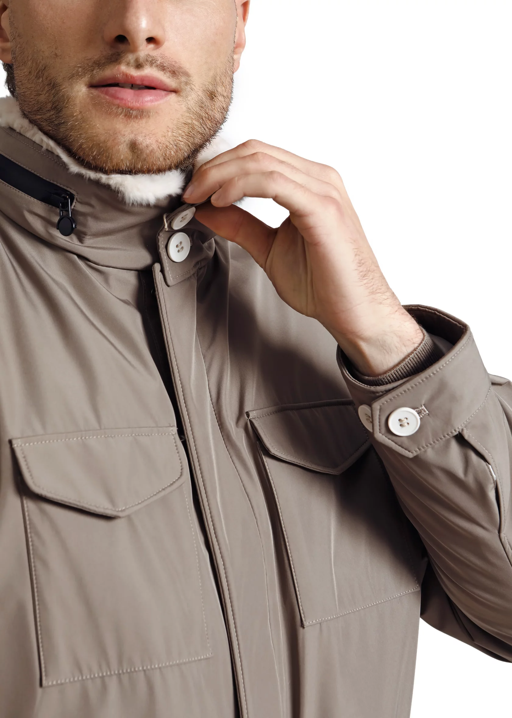 The Prince Albert jacket with rabbit fur - Image 7