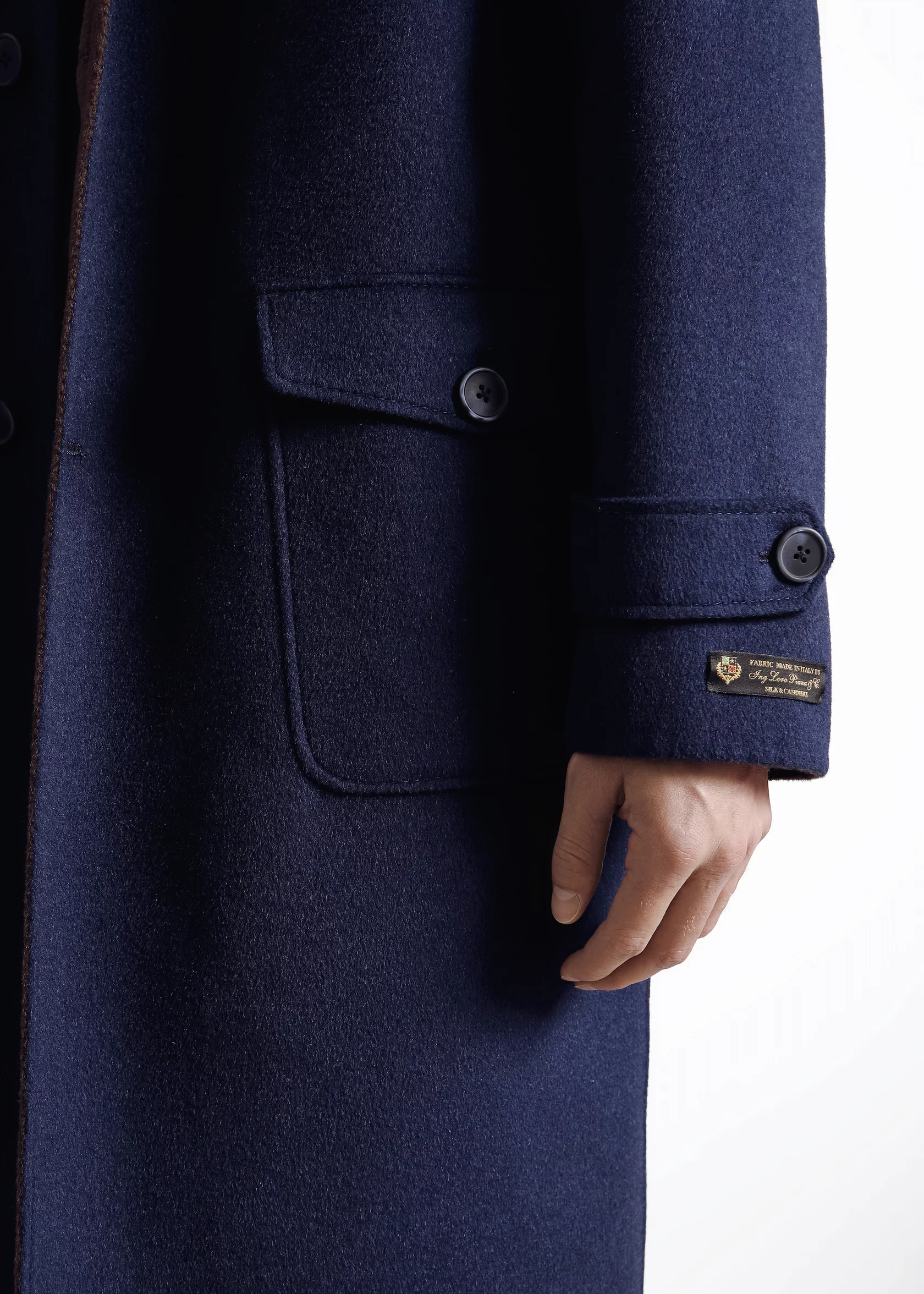 The King Edward VII alpaca trench coat - Image 4
