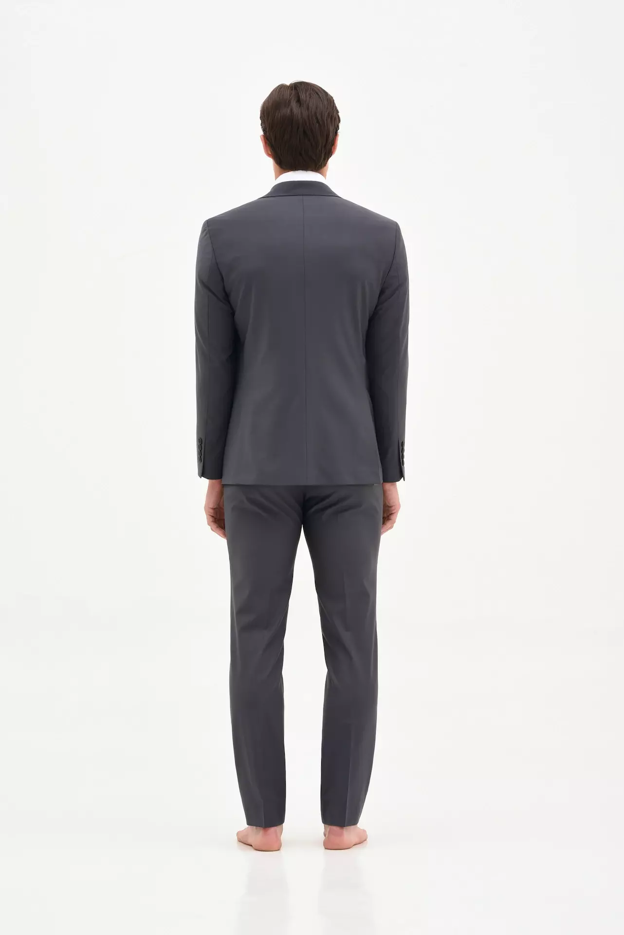 Cool grey classic wool suit - Image 3
