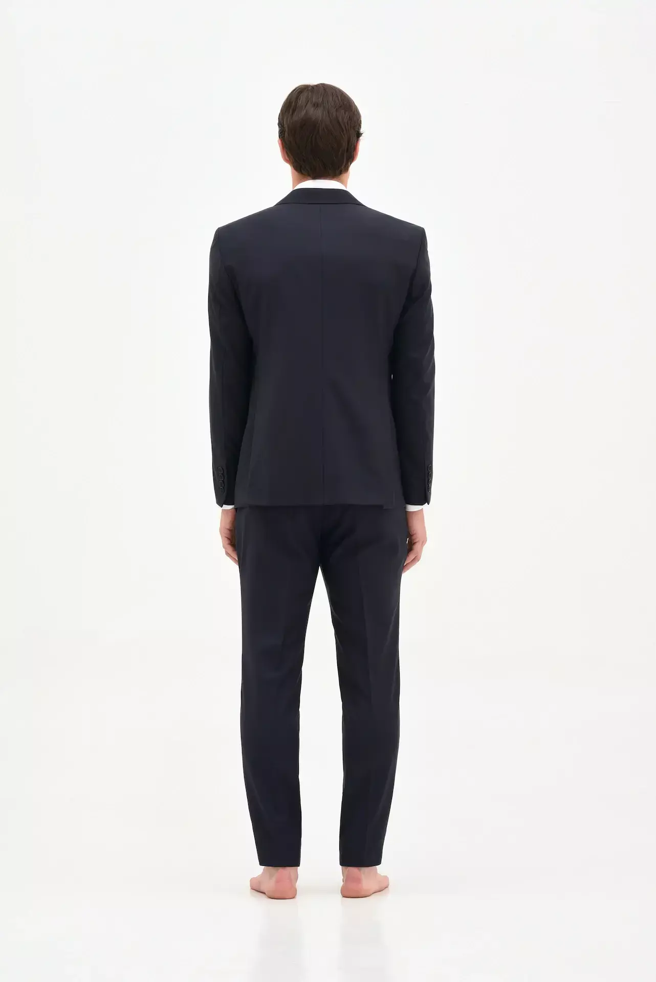 Black classic wool suit - Image 3
