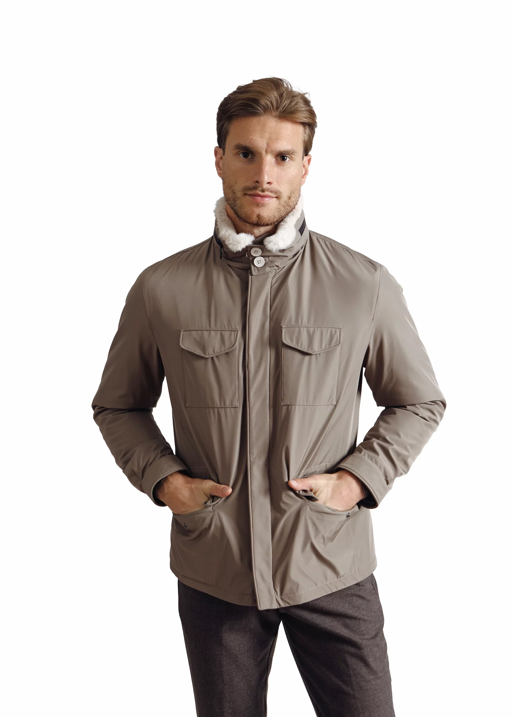 The Prince Albert jacket with rabbit fur - Image 6
