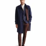 The King Edward VII alpaca trench coat