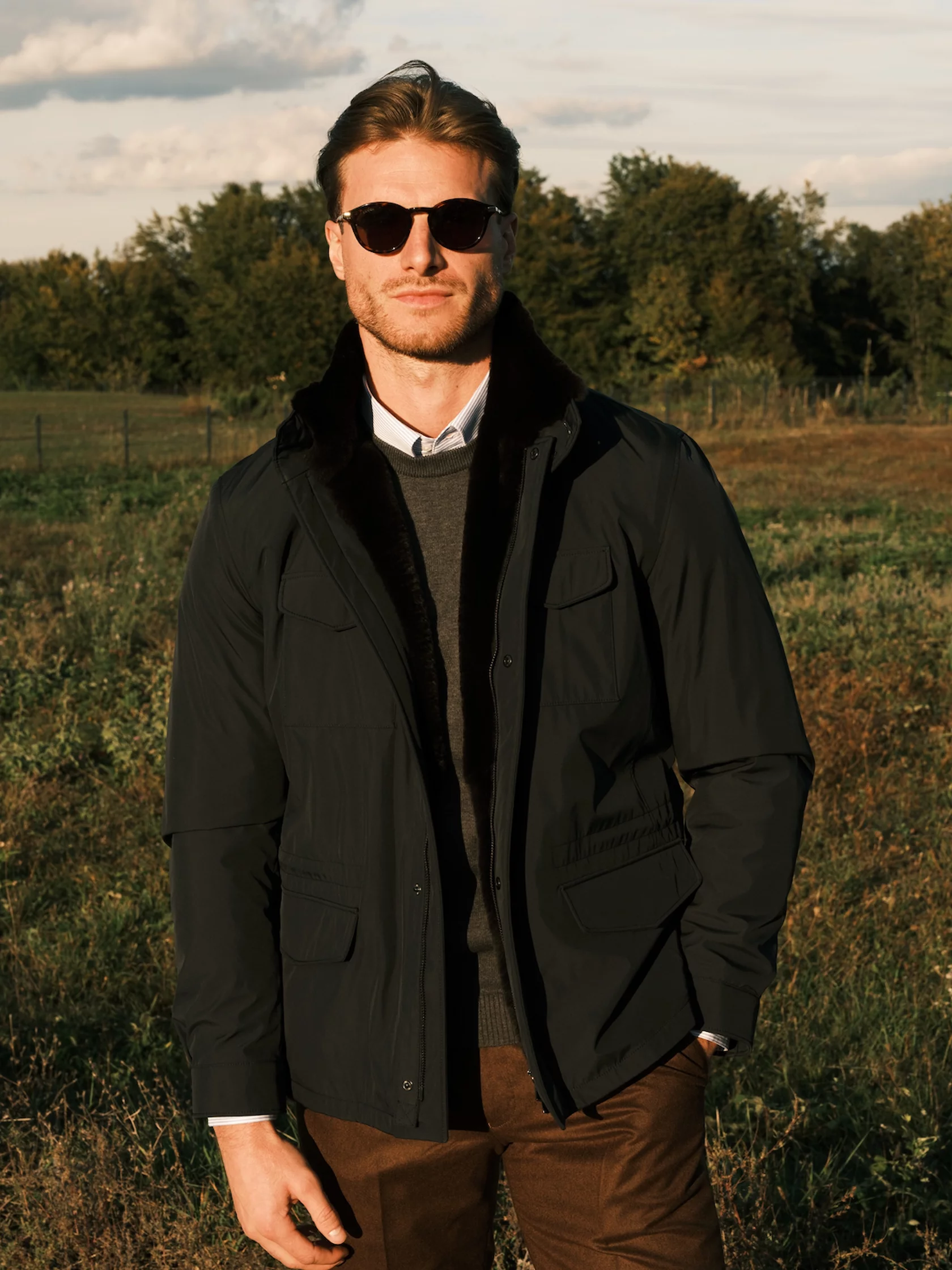 The Prince Phillip jacket with rabbit fur - Image 2