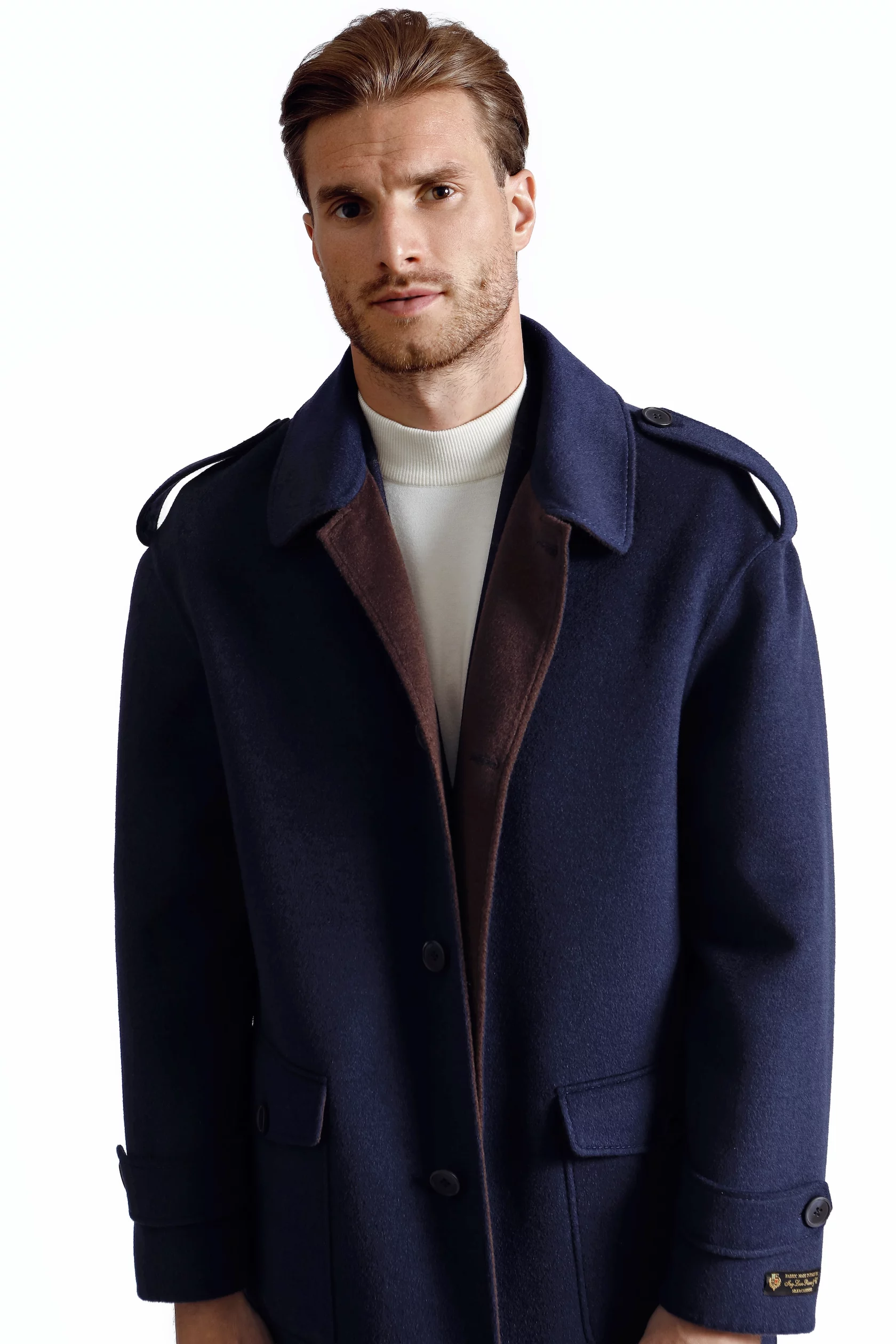 The King Edward VII alpaca trench coat - Image 2