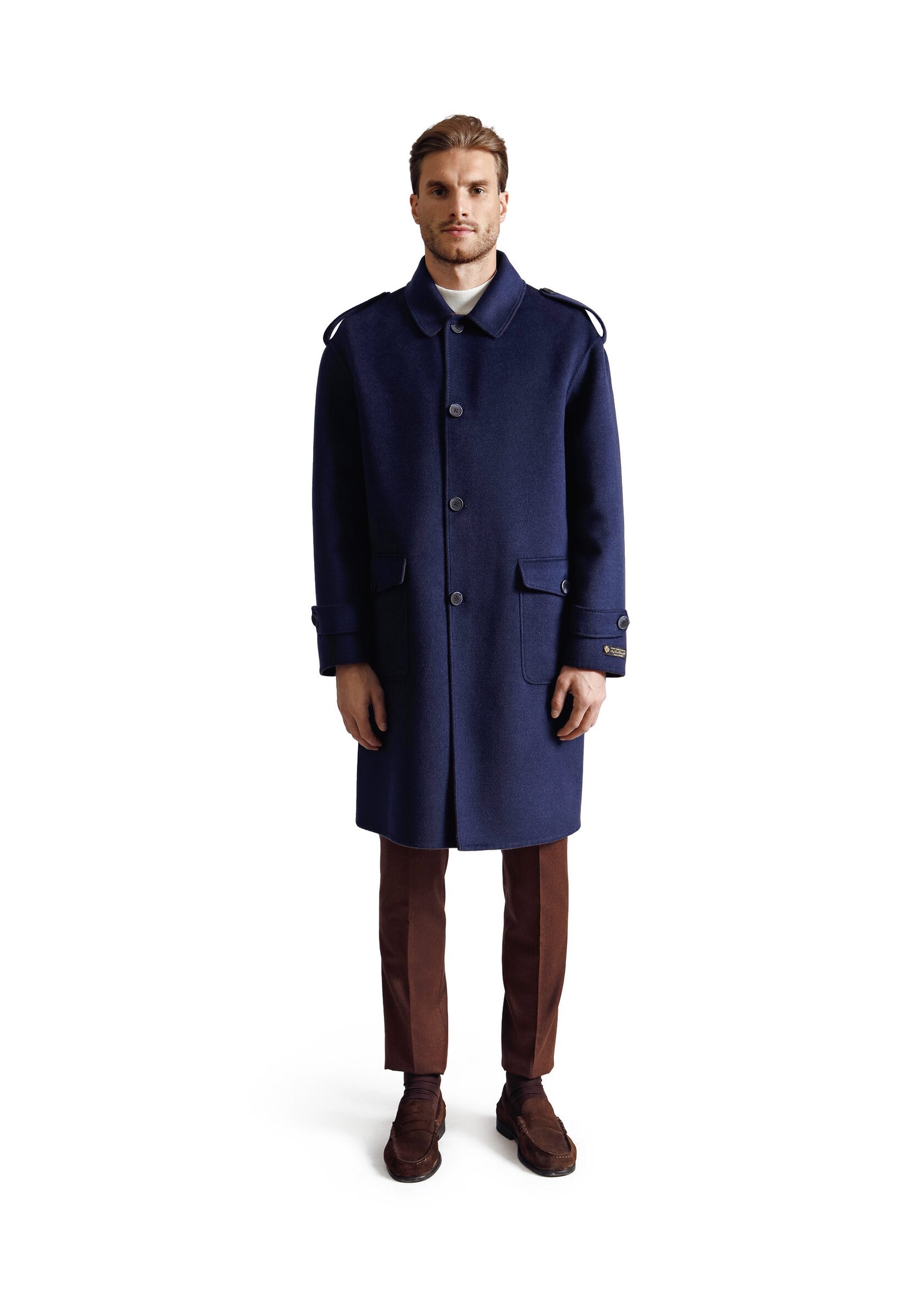 The King Edward VII alpaca trench coat - Image 5