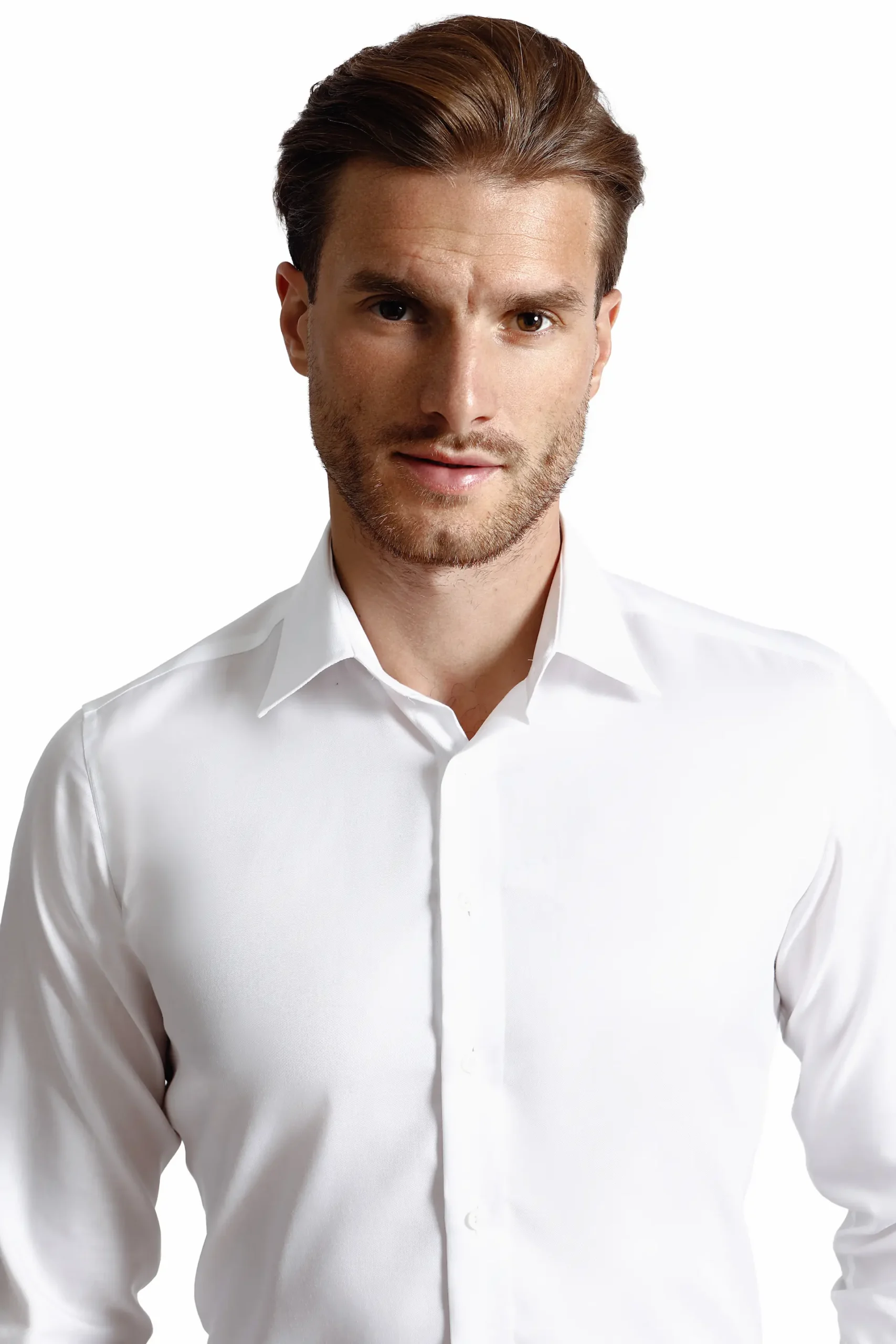 Non iron white shirt - Image 5