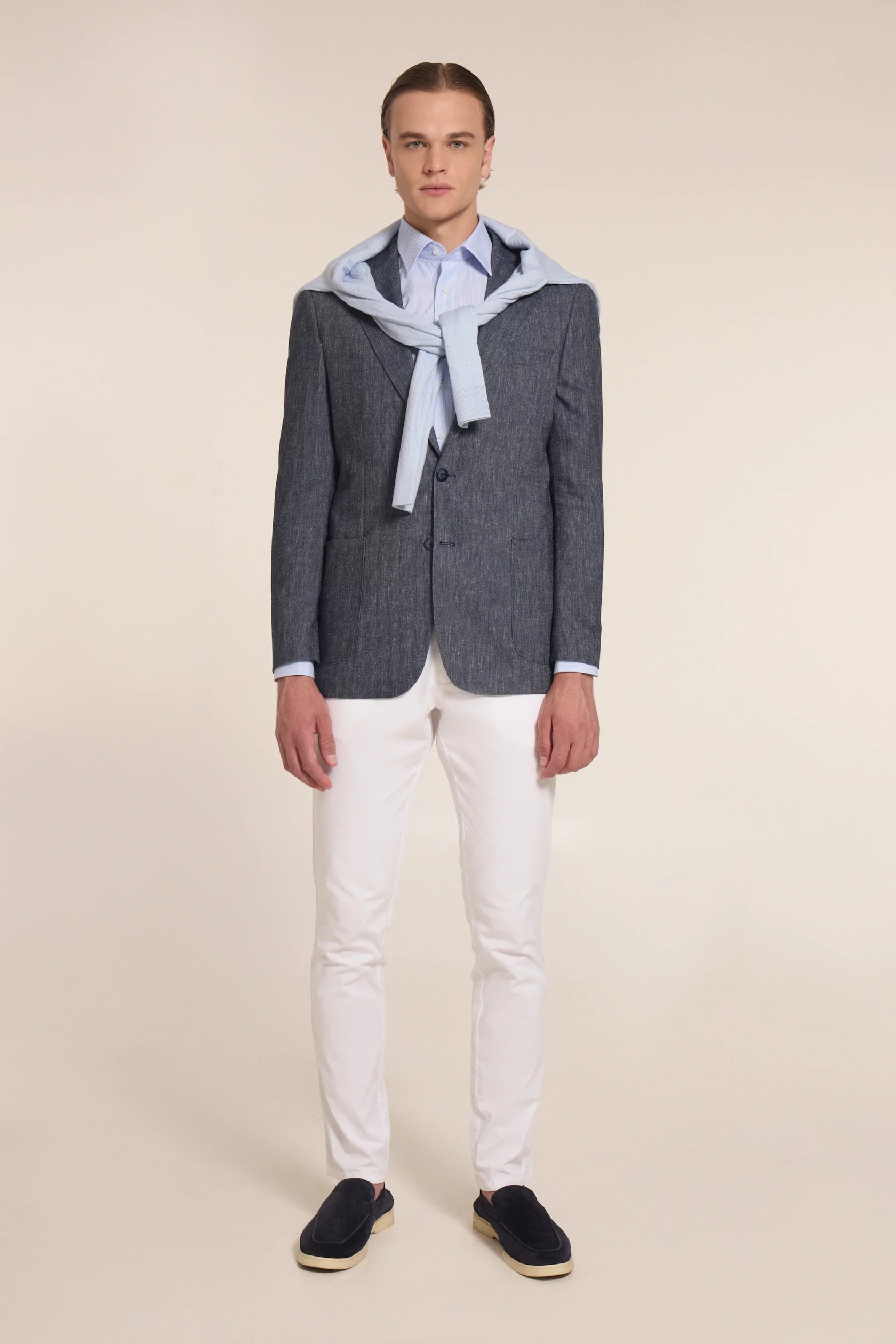 The texas linen blazer