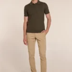 Dark green polo with cashmere
