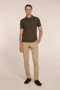 Dark green polo with cashmere